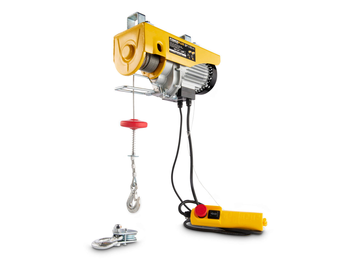 Powerplus POWX902 takel 1050W 300/600 kg
