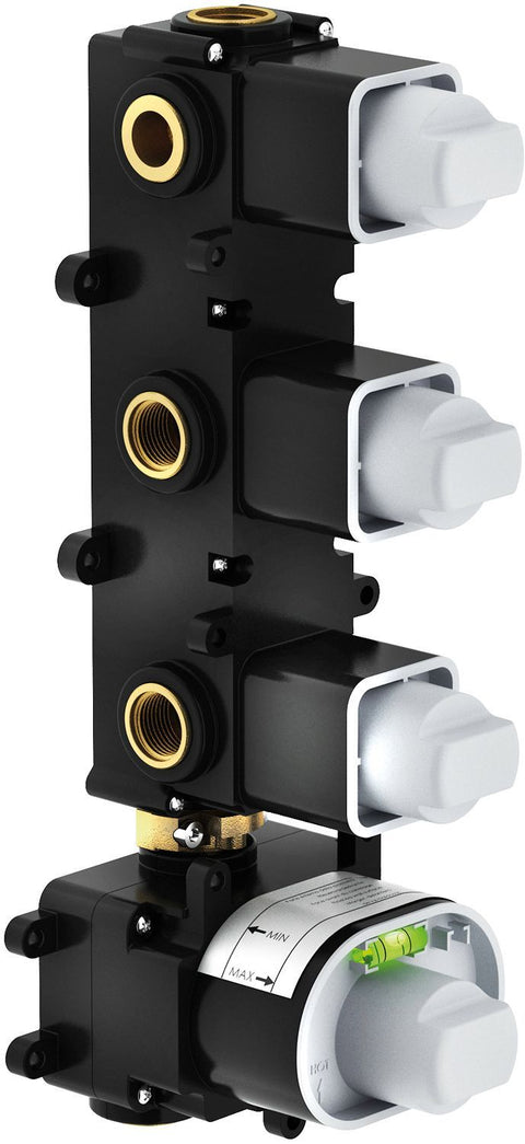 Inbouw THERMOSTAAT+3 stopkranen nobili, kranen & mengkranen — SKU DESCO-158876