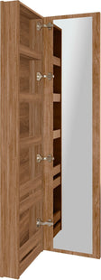 KLEEDSPIEGELKAST COFFEE SMAL 1 DEUR LINKS 40  TEAKHOUT DECOR KANEEL