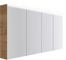 ARMOIRE TOILETTE COFFEE 4 PORTES 1600MM 4250K CHENE DECOR CARAMELLE