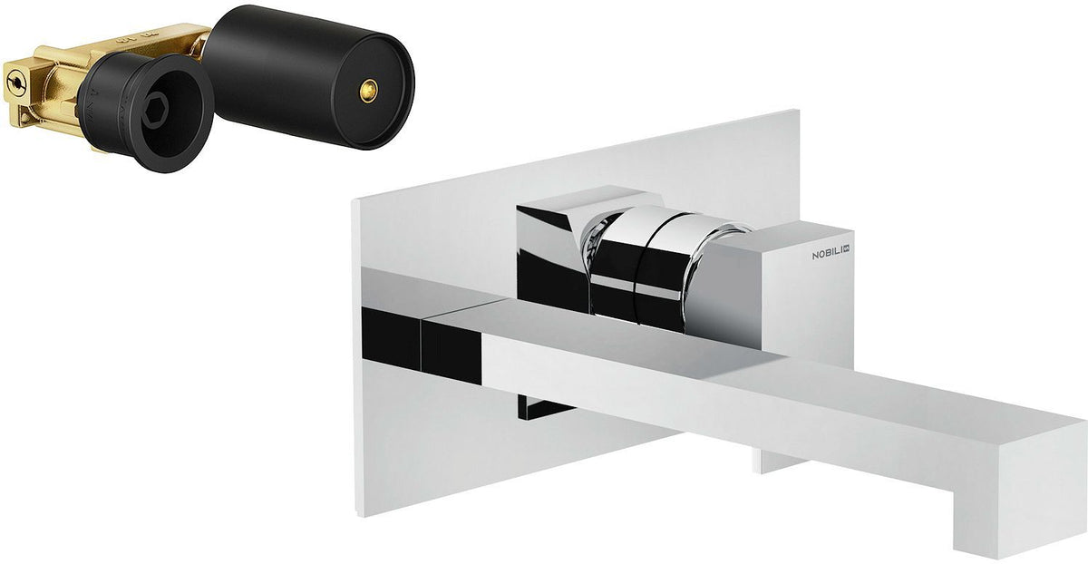 1GREEP Mengkraan lavabo muur mia nobili 200MM chroom