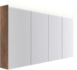 ARMOIRE TOILETTE COFFEE 4 PORTES 1600MM 4250K CHENE DECOR ROUILLE