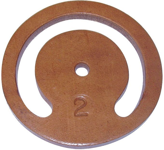 Clapetleder voor amerikaanse pomp Nr 2