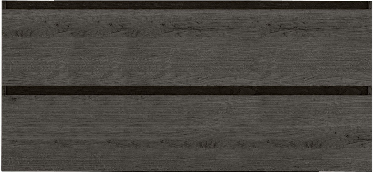Onderbouw form/alano 2 laden 140CM graphit eik