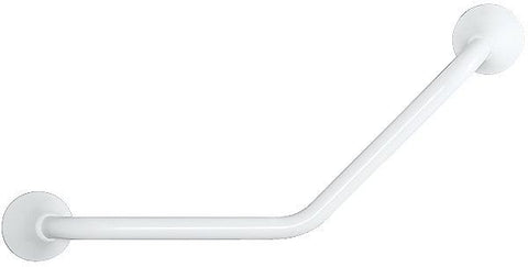 Haakse wandbeugel Linido 45GR rechts/links wit, sanitaire accessoires — SKU DESCO-30231