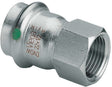 Puntstuk 15MM 1/2"F sanpress inox Viega