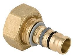 2-DEL Koppeling GEB 16MM-3/4" Mepla Geberit