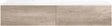 SOUS MEUBLE COFFEE 2 TIROIRS 160 CHENE DECOR FLANELLE+LAVABO GAUCHE BLANC