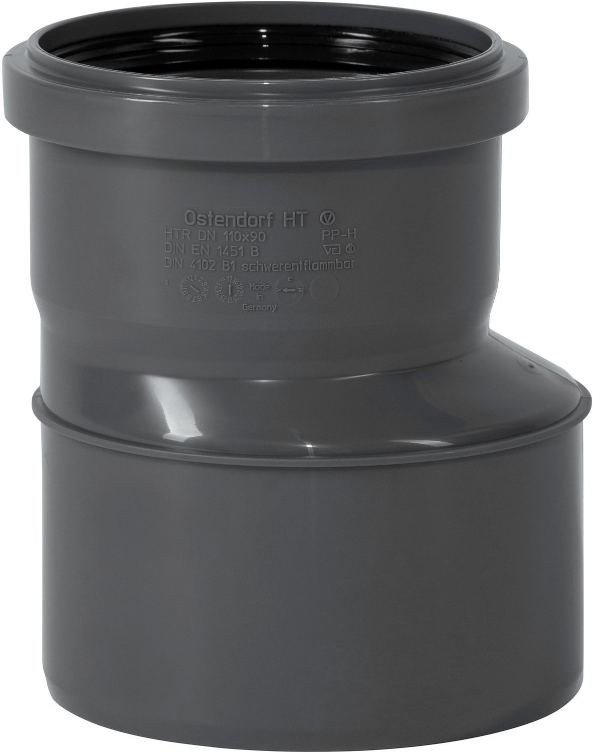 Verloopstuk Mf 110-90MM Pp HT-Safe Ostendorf