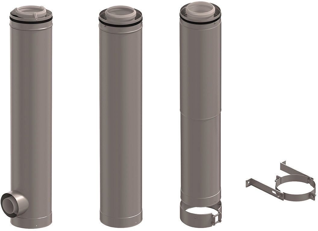 Kit verdiepingsniveau clv pp/galva 1 ketel 160/250 ubbink