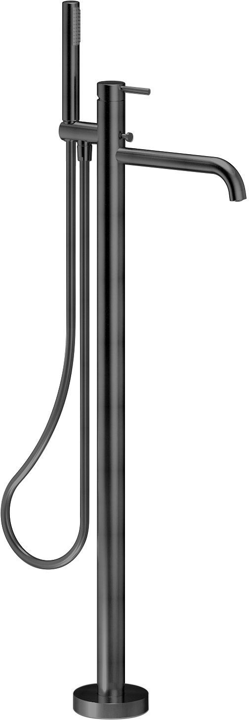 SET DE FINITION MITIGEUR BAIN LIBRE LIVE/VELIS +DOUCHETTE GRAPHITE BROSSÉ