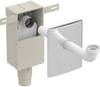 SIPH.A ENC.+PLAQ.GEB.50/56-5/4"-32CHROOM