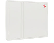 Combinatiekast C-32 met 2 deuren voor blusser en deco/noha haspel 3/4" met optie inbouw wit
