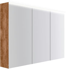 ARMOIRE TOILETTE COFFEE 3 PORTES 1200MM 4250K TECTONA DECOR CANNELLE