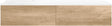 SOUS MEUBLE COFFEE 2 TIROIRS 160 CHENE DECOR CACHMIRE+LAVABO GAUCHE BLANC
