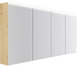 ARMOIRE TOILETTE COFFEE 4 PORTES 1800MM 4250K CHENE DECOR URBAN