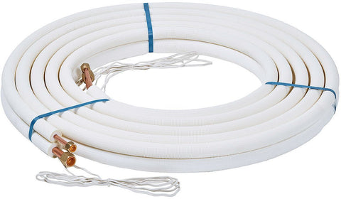 Geisoleerde koelleiding met ebus-kabel 25M 1/2" Vaillant