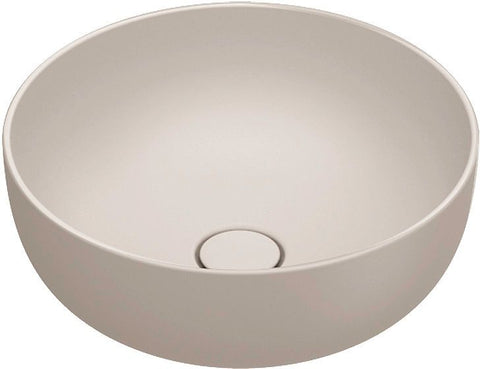 Opbouwlavabo sfera catalano cataglaze+ diameter 42 H16 zonder overloop seta satinato