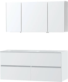 Meubel Molto poederwit 140 Solid spiegelkast