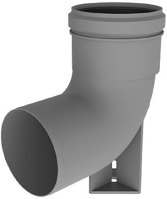 BOCHT MET ONDERSTEUNING FLEX 100MM