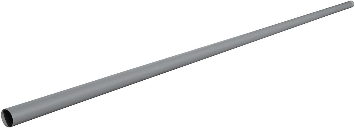 PVC buis rwa 4M per lengte rond 80MM Donkergrijs