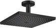 DOUCHE DE TETE RAINDANCE E300 1JET HG+BRAS PLAFOND NOIR MAT