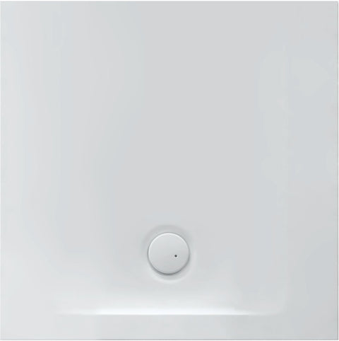 Doucheplaat Tailor inkortbaar 100-100-2,5CM, xonyx mat wit — SKU DESCO-181238