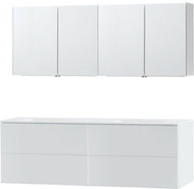 Meubel puro duo wit 180 Solid Molto spiegelkast