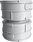Koppelstuk Pp voor (multi)flex 130MM flex/flex