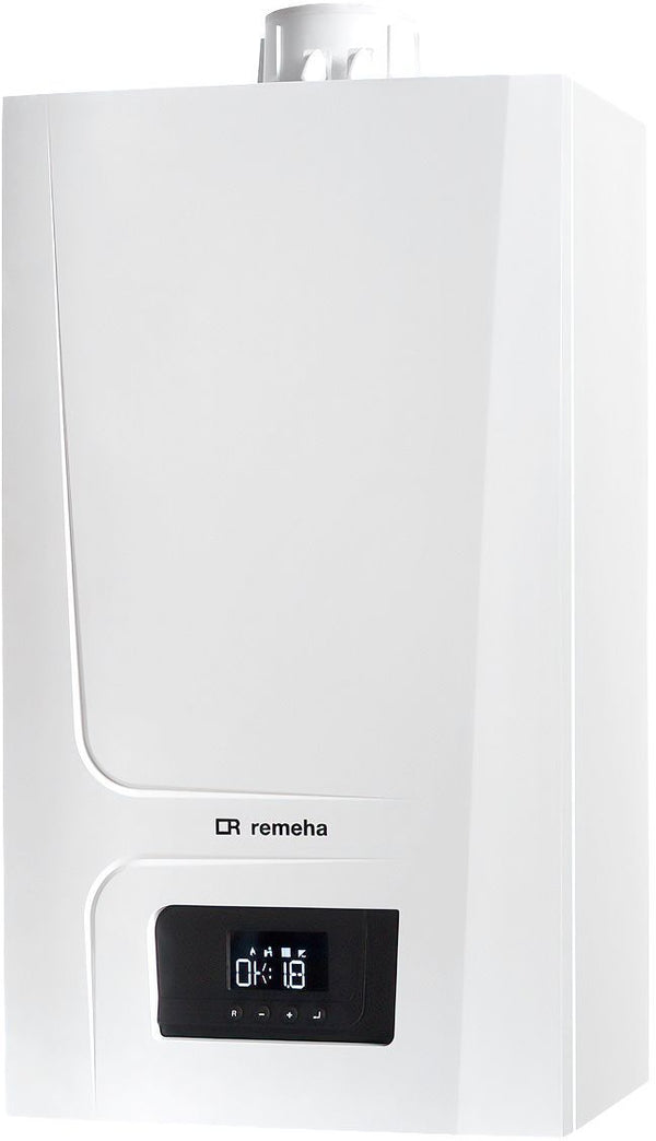 Condenserende gaswandketel + SWW tzerra ace matic remeha 28C propaan -cv ERP a-ww tap XL
