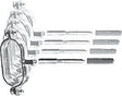 SET DE FIXATION (4PIECES) POUR SOLAR JUNKERS DN20/25