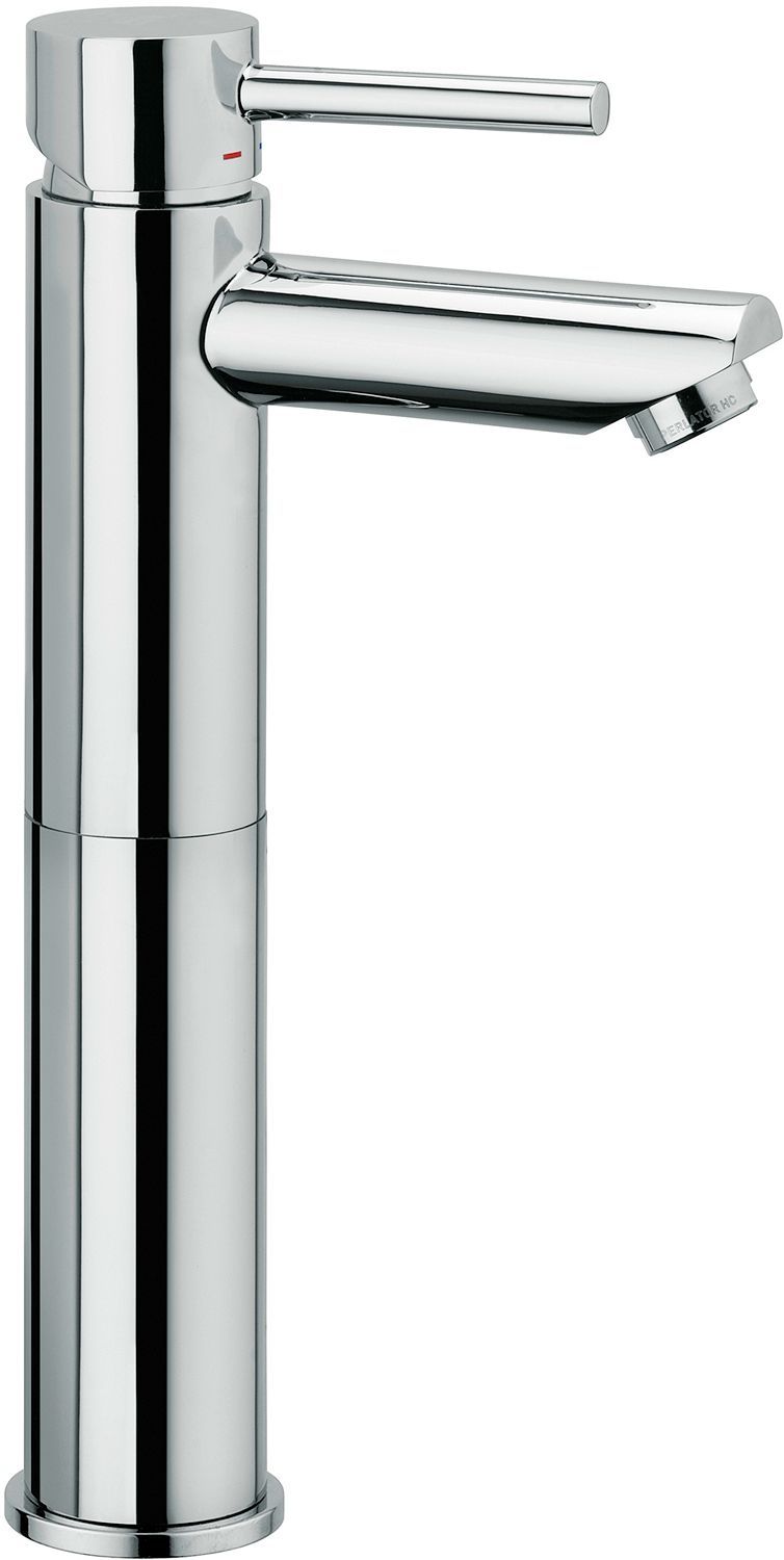 1GREEP MENGKRAAN LAVABO STICK HOOG ZONDER AUTOMATISCHE SLUITING CHROOM