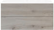 Onderbouw COFFEE 2 lades 120 eik zilver+wastafel porselein wit