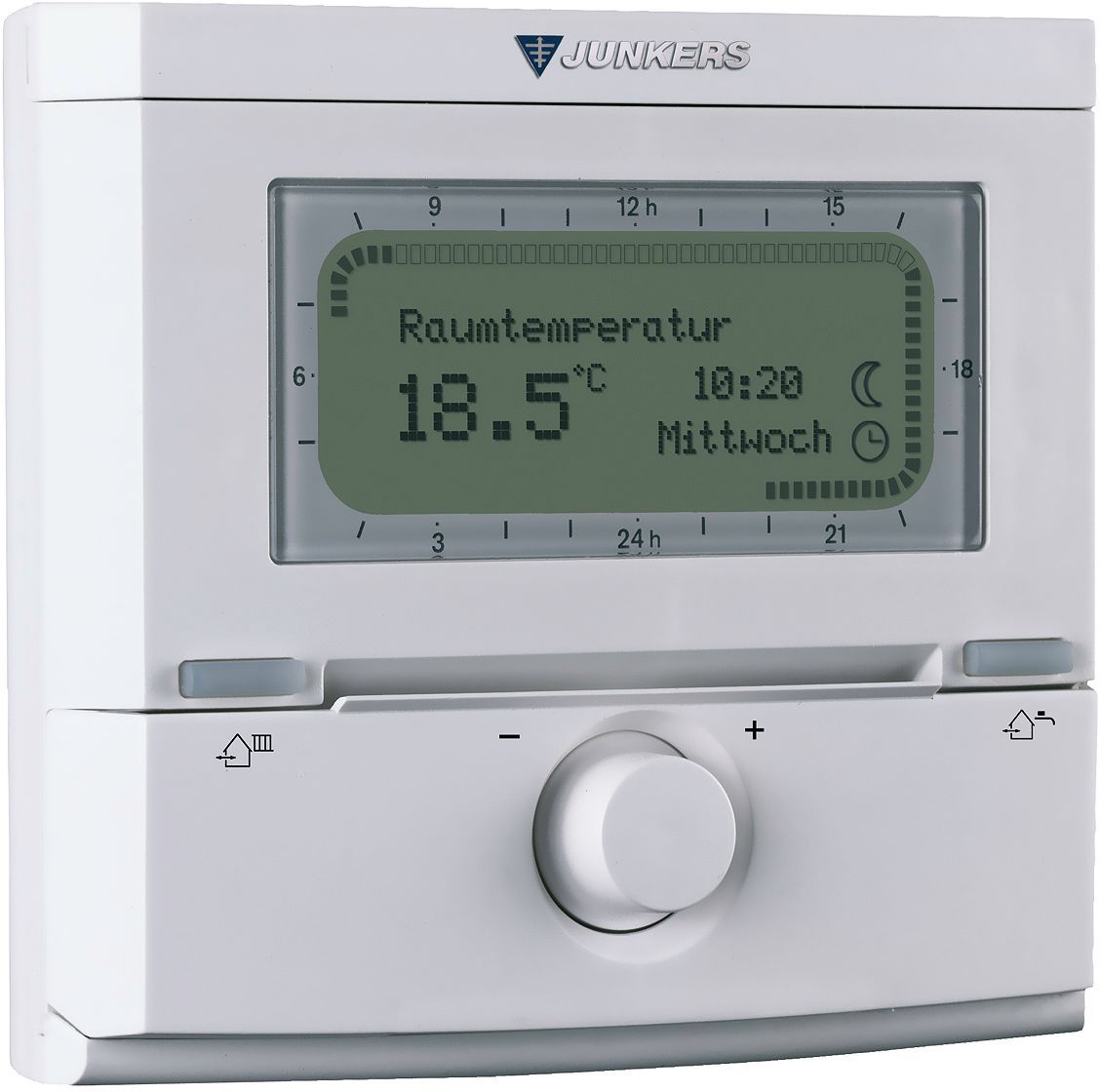 Digitale klokthermostaat FR120 Junkers weekprogramma
