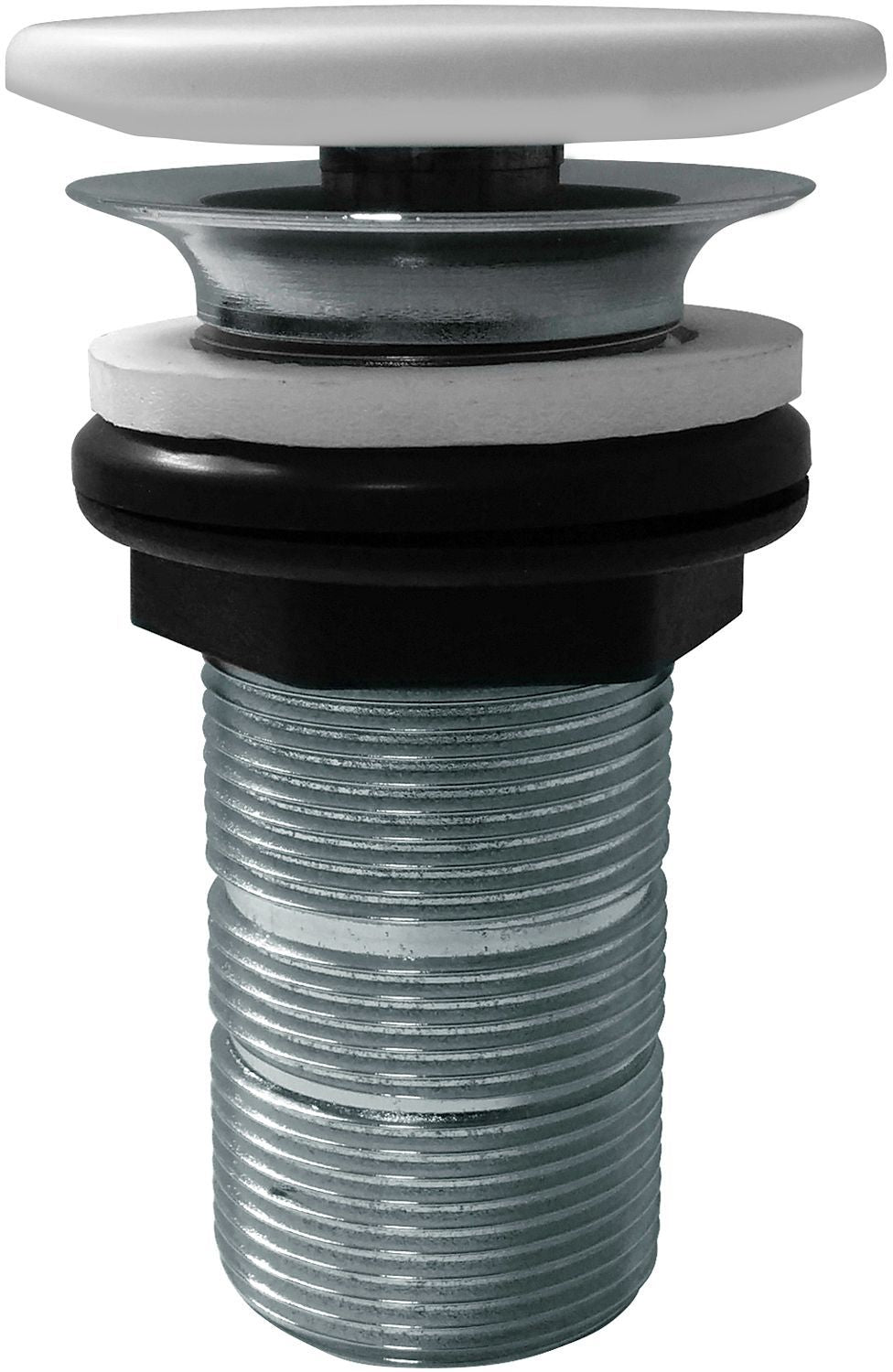 Design krepine+ afwerkset xonyx 5/4" zonder overloop Solid mat wit
