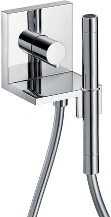 AFWERKSET HANDDOUCHE MODULE MET AANSLUITBOCHT STARCK SHOWERCOLLECTION AXOR CHROOM