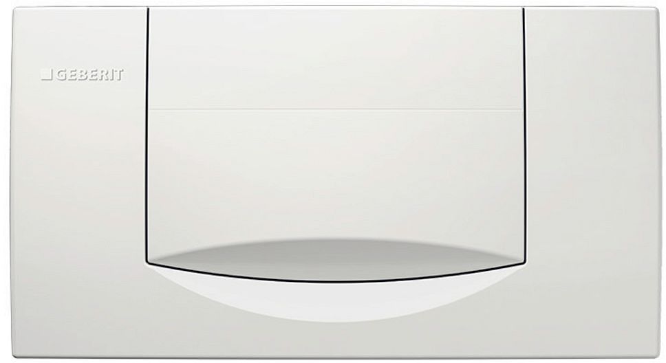 Duwplaat 1-TOETS 200F Geberit wit