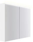 Spiegelkast COFFEE 2 deuren 900MM 4250K mat wit