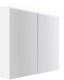 Spiegelkast COFFEE 2 deuren 900MM 4250K mat wit