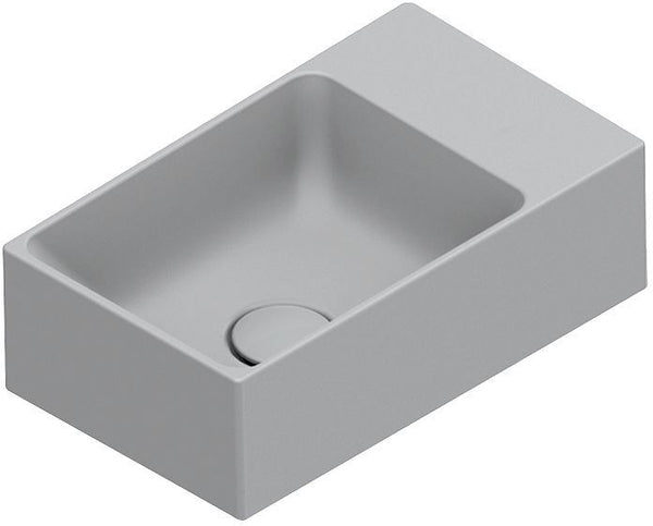 Handenwasser Premium catalano cataglaze+ 40X23 zonder overloop cemento satinato