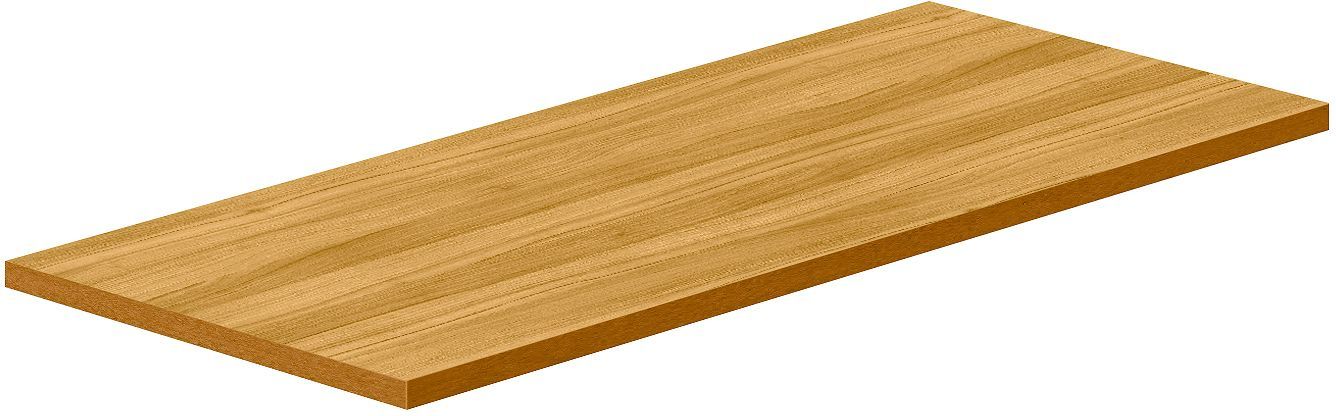 Tablet voor opbouw lavabo Molto 120X50CM eik gold