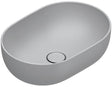 VASQUE A POSER SFERA CATALANO CATAGLAZE+ 50X35 H16 SANS TROP-PLEIN CEMENTO SATINATO