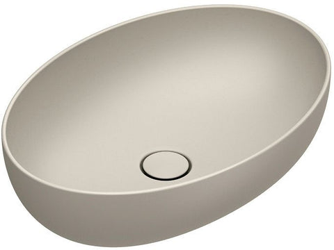 Opbouwlavabo sfera catalano cataglaze+ 60X42 H16 zonder overloop sabbia satinato