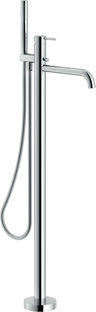 SET DE FINITION MITIGEUR BAIN LIBRE LIVE/VELIS+DOUCHE MAIN CHROME