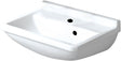 HANDENWASSER STARCK 3 DURAVIT 45CM+KRAANGAT WIT