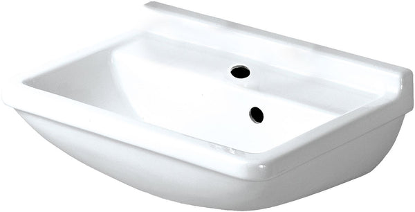 HANDENWASSER STARCK 3 DURAVIT 45CM+KRAANGAT WIT