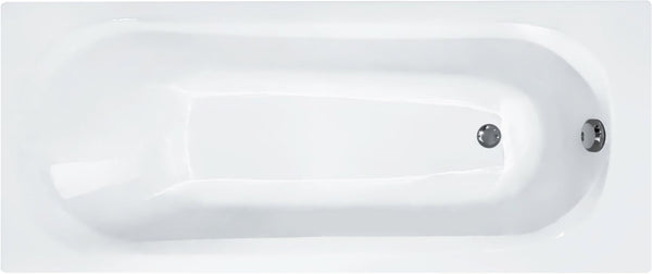 BAIN NEWFORM DESCO COLLECTION ACRYL + PIEDS 170-70CM BLANC