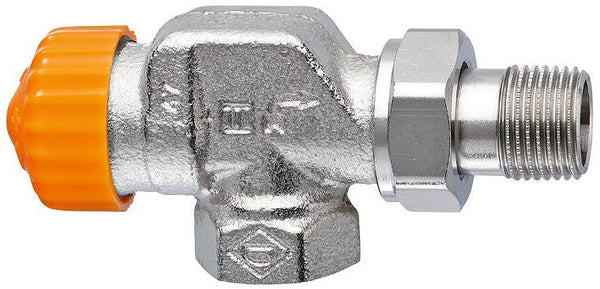 VANNE THERMOSTATIQUE ECLIPSE HEIMEIER EQUERRE INVERSE 1/2"-1/2"