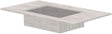 Tablet Keramisch MARMER puro lavabo S B90 H1,2 +kraangat travertin new