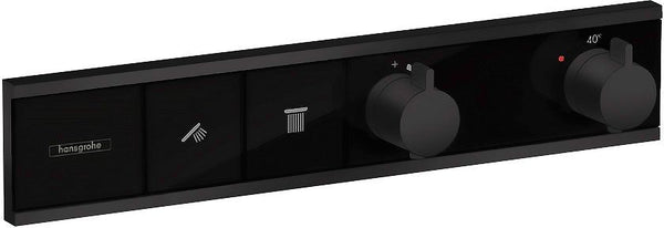 SET DE FINITION THERMOSTAT POUR 2 SYSTEME RAINSELECT HG NOIR MAT